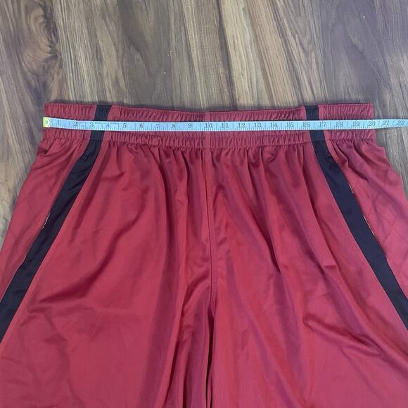 Nike Dri Fit LeBron James Elite Basketball Shorts Men’s 4XL Varsity Red & Black - Picture 8 of 11